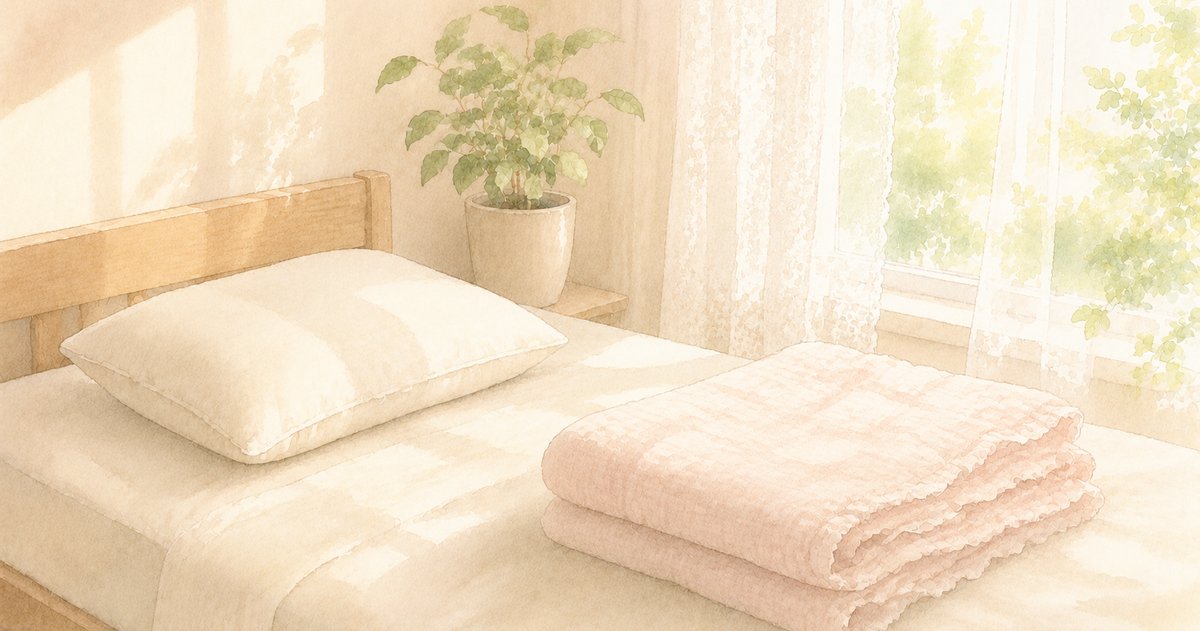 眠りは、整えにいくもの。50代のわたしが見つけた寝具アイテム